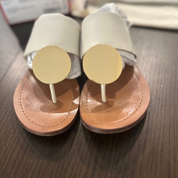 Authentic Luxury Tory Burch Patos Disk Sandal – Calf Leather in a size 7 - Picture 10 of 10